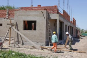 El costo de la construcción subió 2,3% en enero.