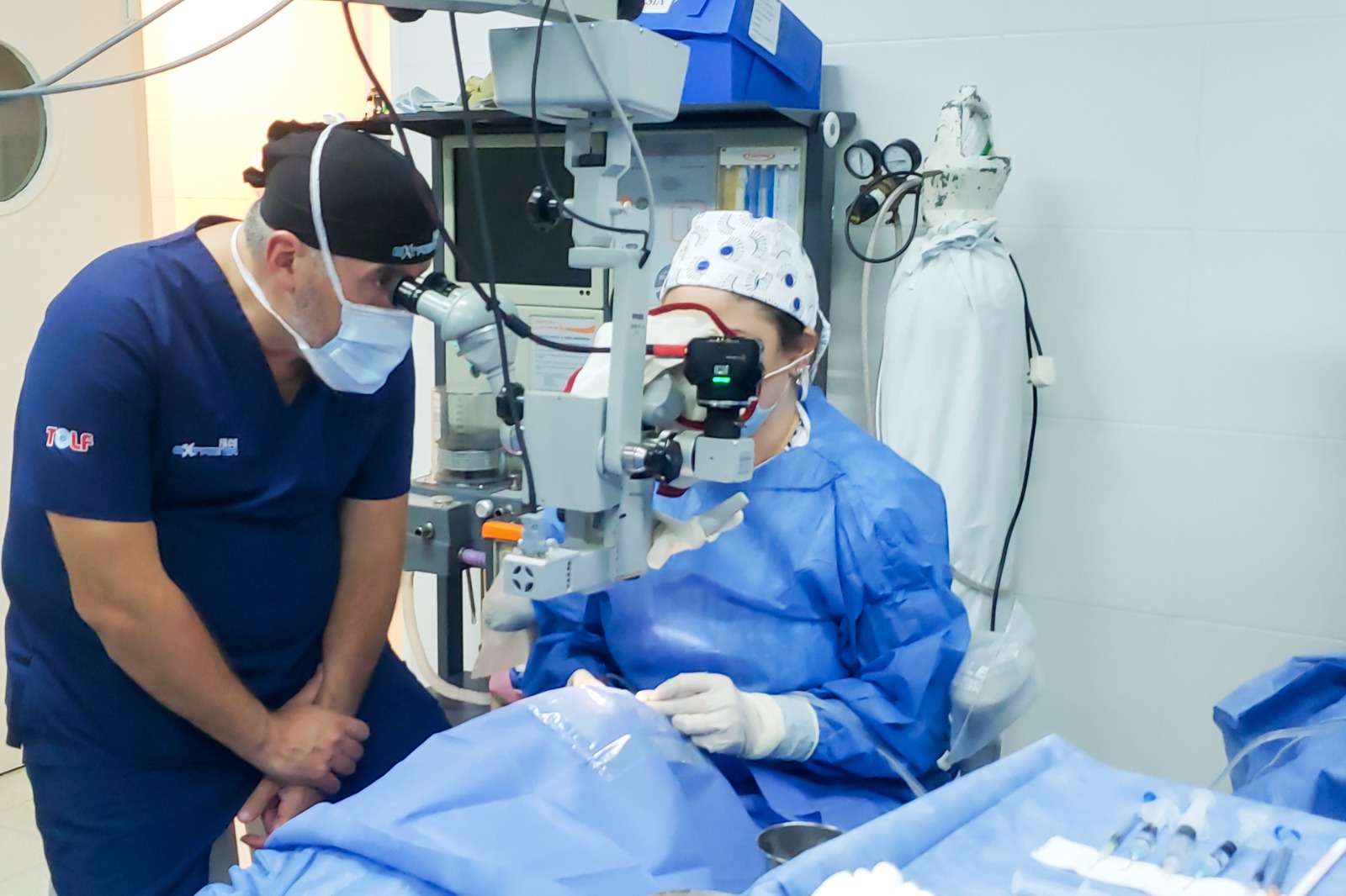 El Centro Oftalmológico San Camilo hizo una «maratón» de cirugías de cataratas