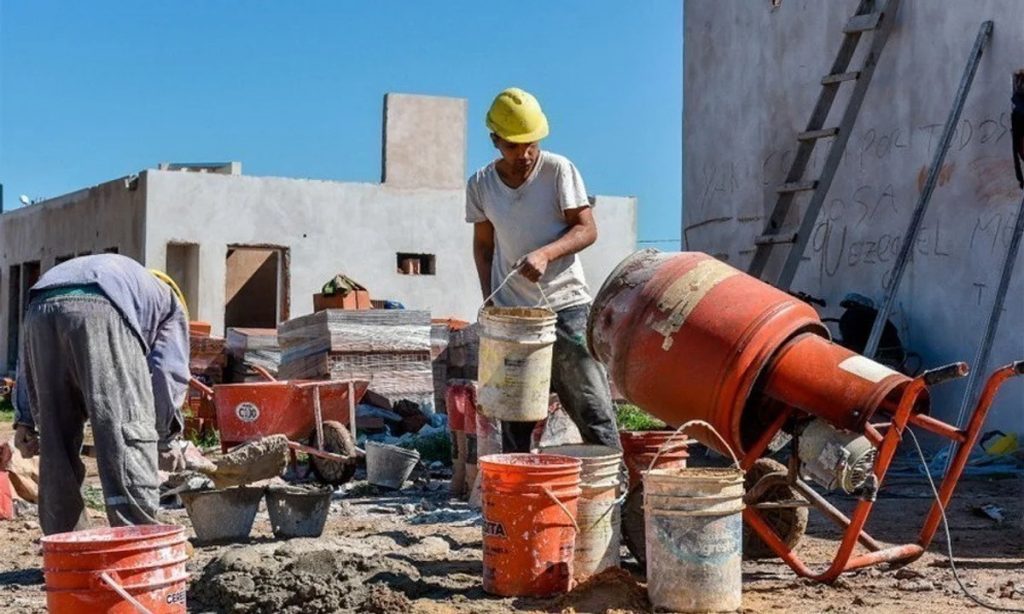 Venta de insumos para la construcción volvió a caer en febrero