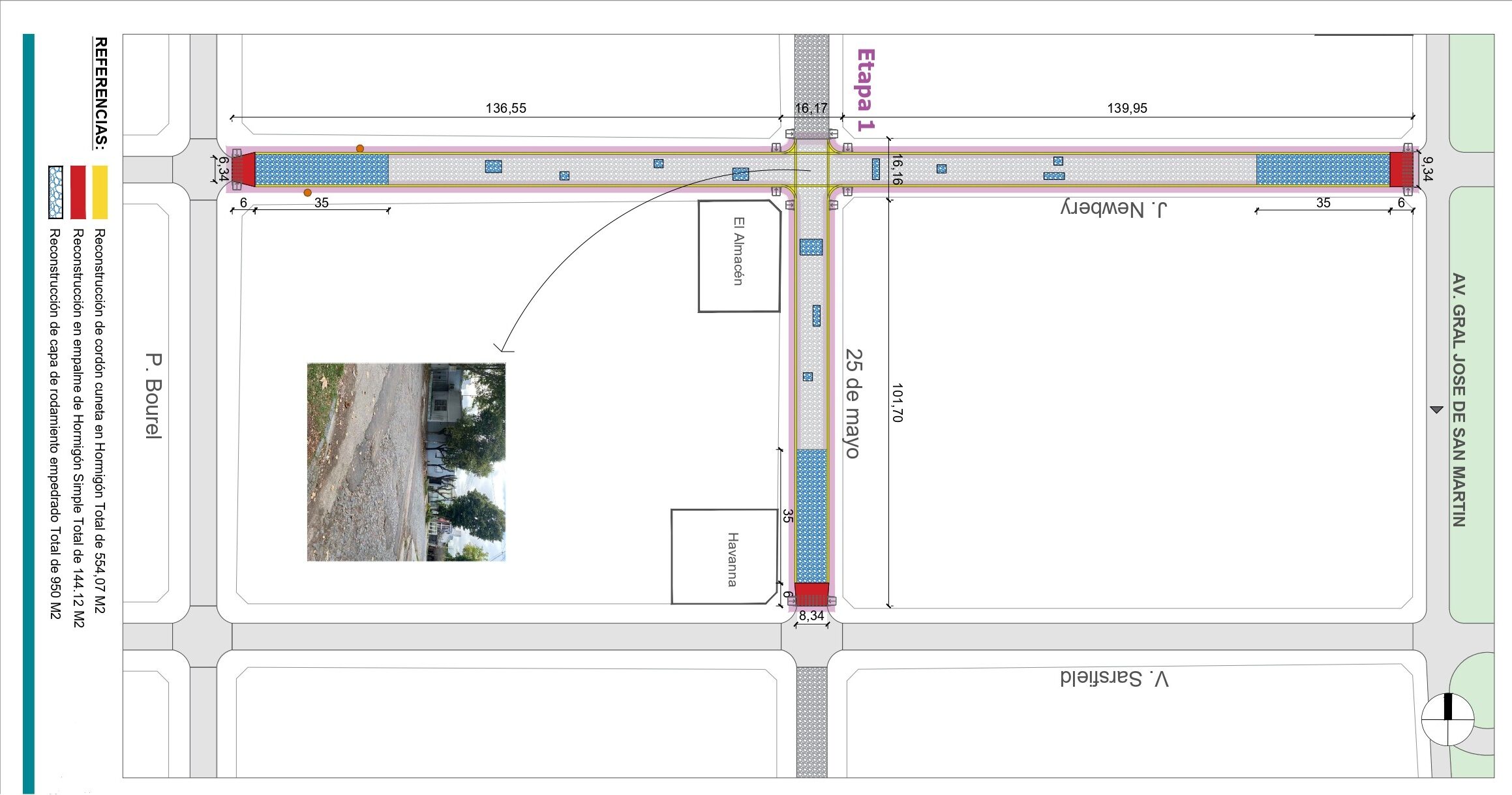 Puesta en valor de las calles empedradas en el centro varelense