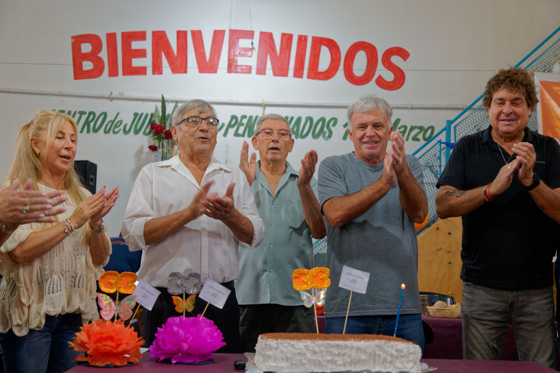 El Centro de Jubilados 18 de Marzo celebró su 33° aniversario