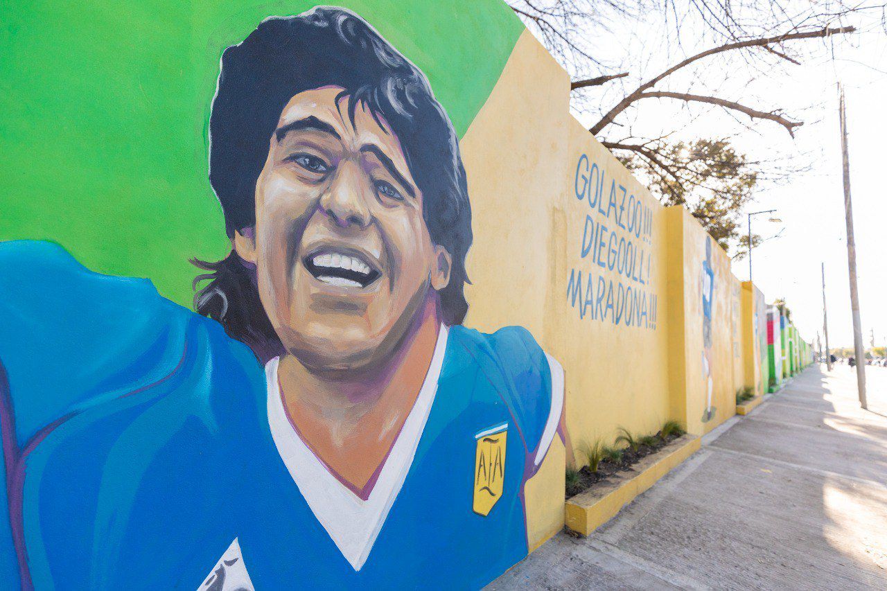 Se realizaron 270 nuevos murales en diferentes barrios de Lanús