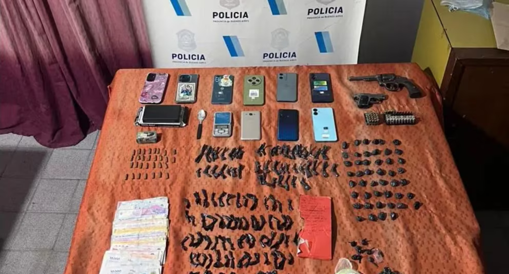 siete detenidos en quilmes