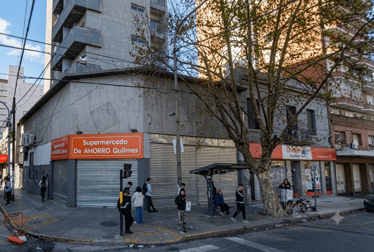 cerró un supermercado Quilmes