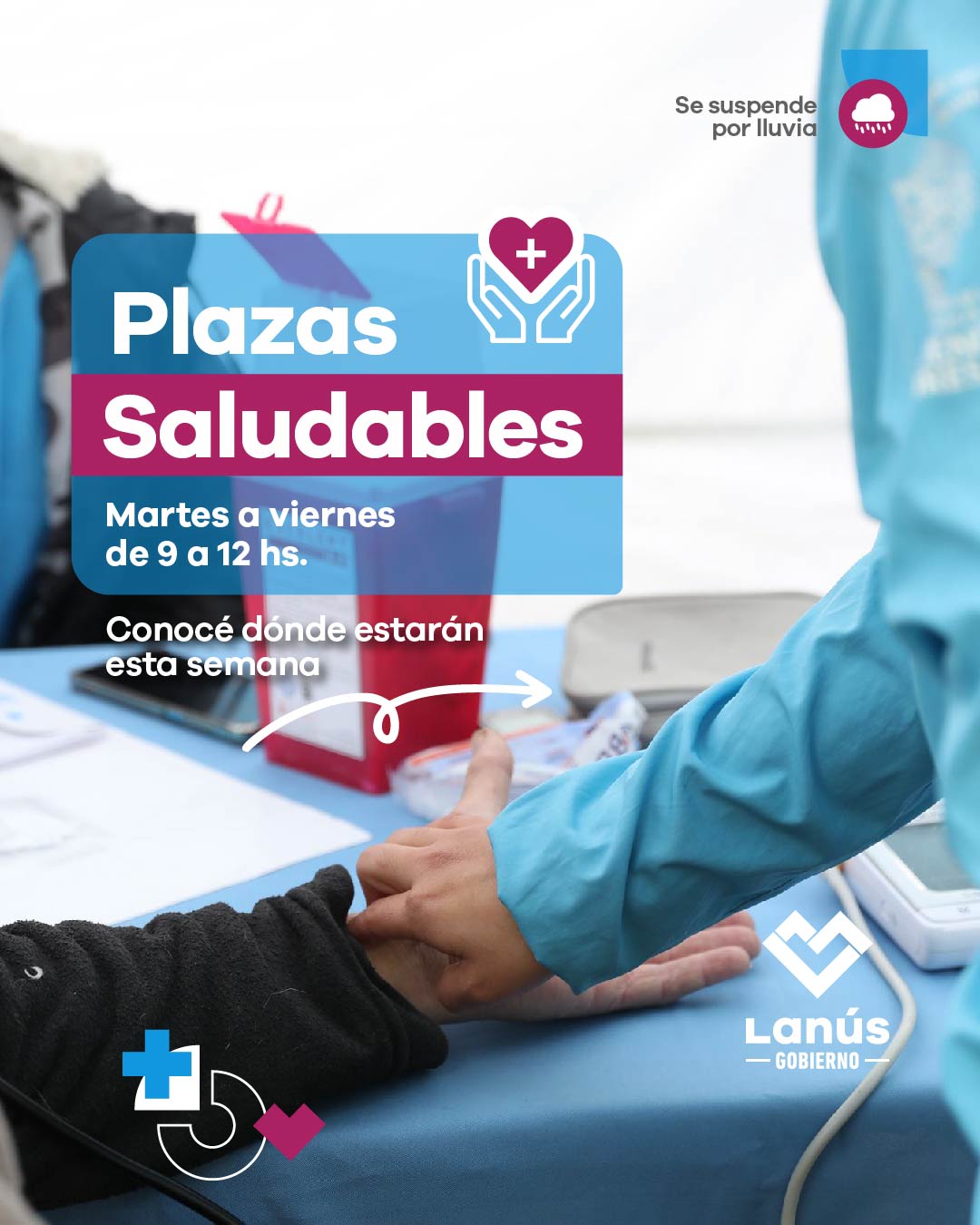 Lanús: nueva edición del Programa "Plazas Saludables"