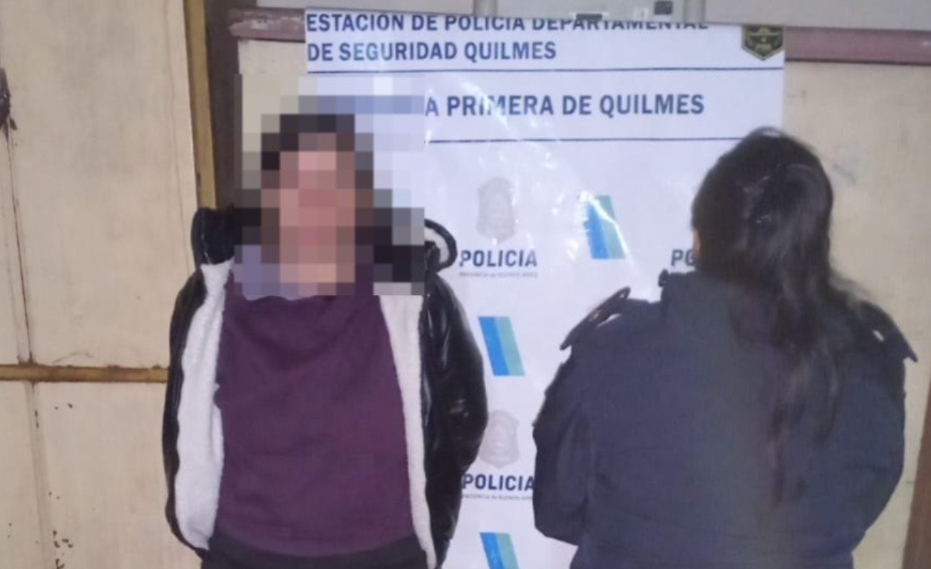 mujer hijo quilmes