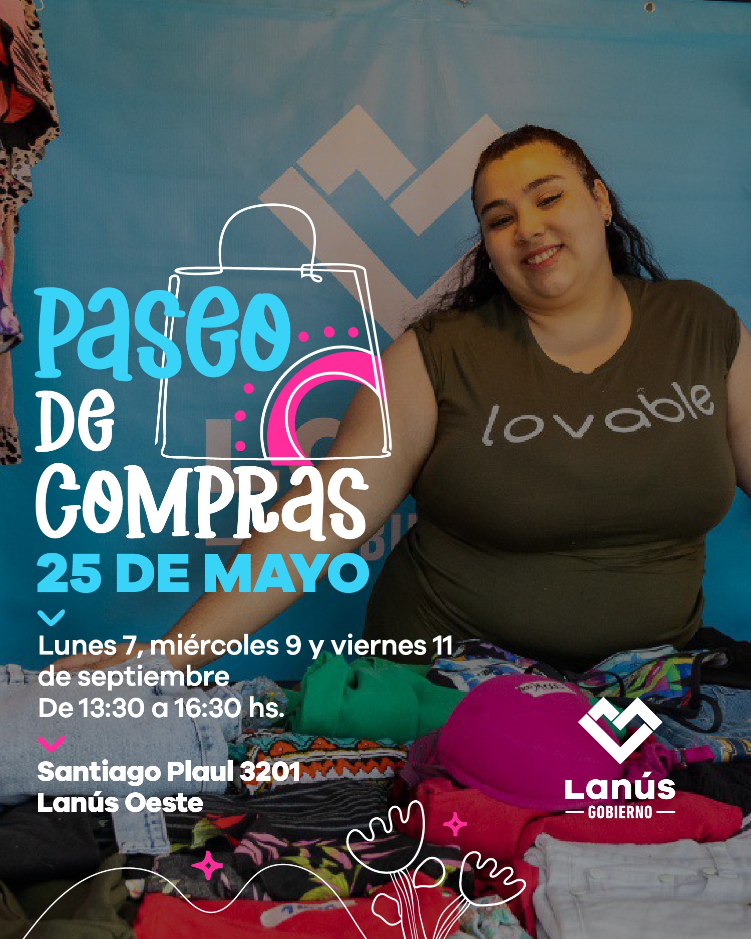 Lanús: nueva edición del Paseo de Compras 25 de Mayo