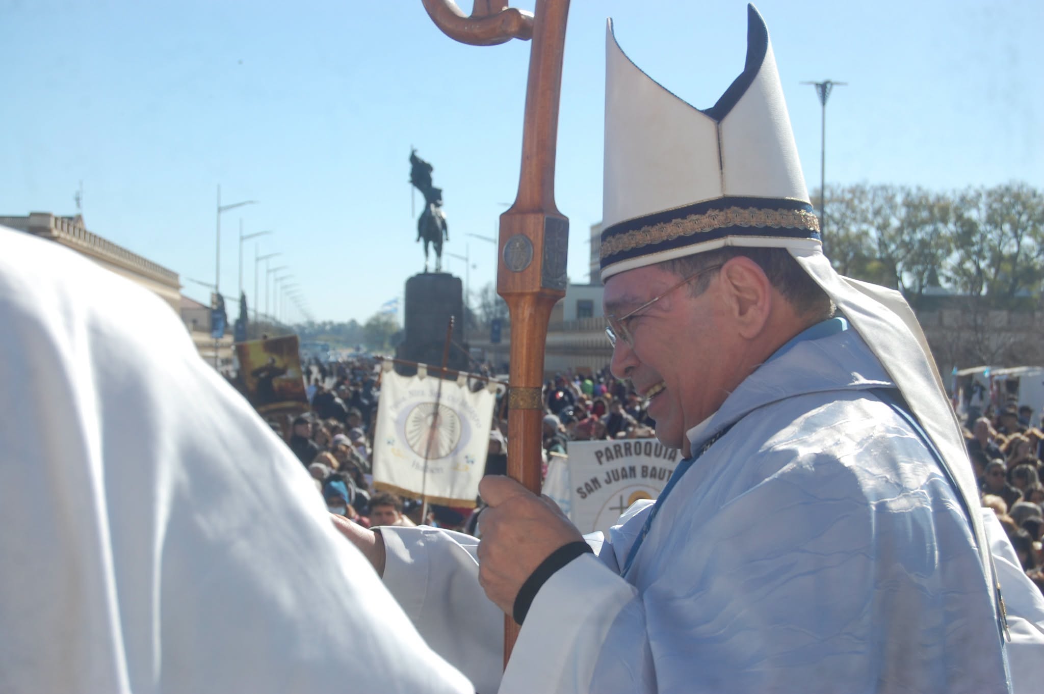La Diócesis de Quilmes peregrinó a Luján y el Obispo Tissera anunció la presentación de su renuncia